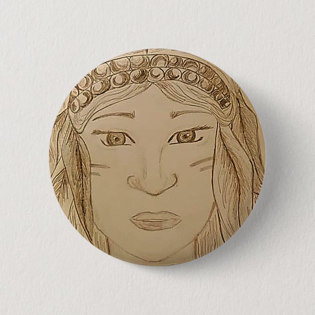 chamana sheet 2 inch round button (Front)