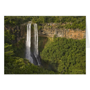 Chamarel Waterfall-highest on Mauritius, over