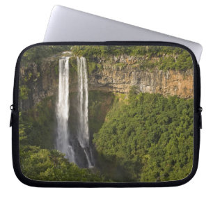 Chamarel Waterfall-highest on Mauritius, over Laptop Sleeve