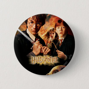 Chamber of Secrets - French 2 Inch Round Button