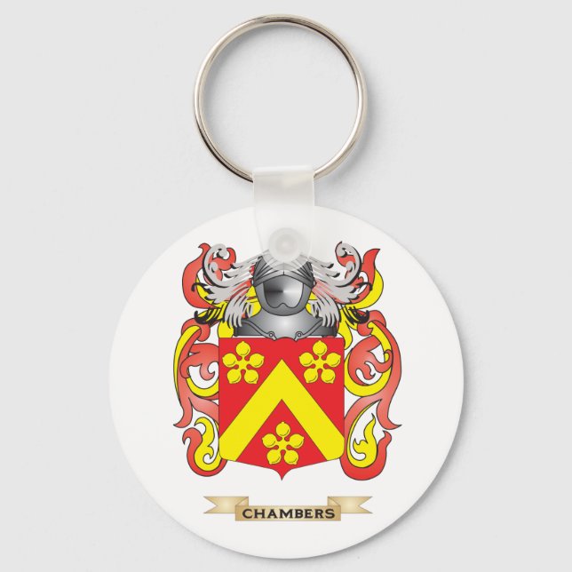 Chambers Coat of Arms Keychain (Front)