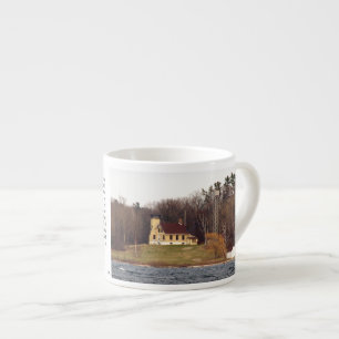 Chambers Island Light espresso mug