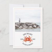 Chambray Crab Rustic Wedding Photo