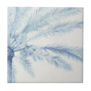 Chambray Palms II Tile