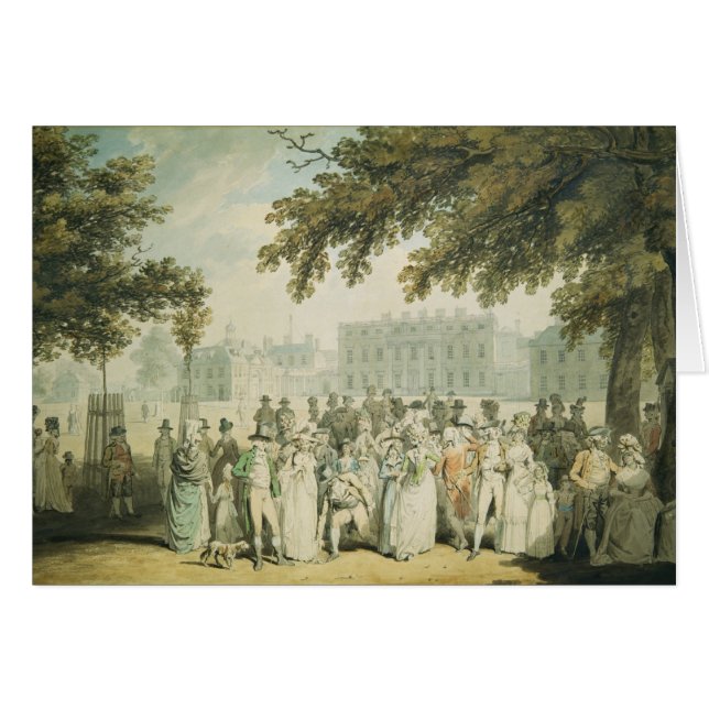 Chambre de Buckingham, le parc de St James, 1790 (Devant horizontal)