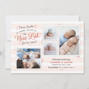 Chambre sur la belle liste Faire-part de naissance