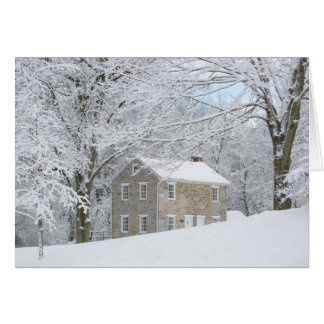 Chambre toujours derrière la banque neigeuse