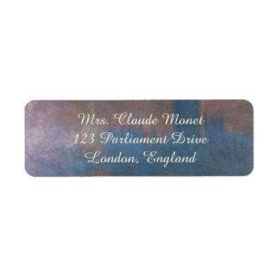 Chambres du Parlement, Londres par Claude Monet