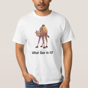 Chameau quel jour est lui T-shirts de têtes et de