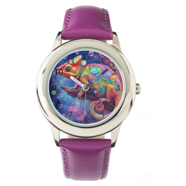 Chameleon 2 bubbles watch (Front)