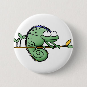 Chameleon 2 Inch Round Button