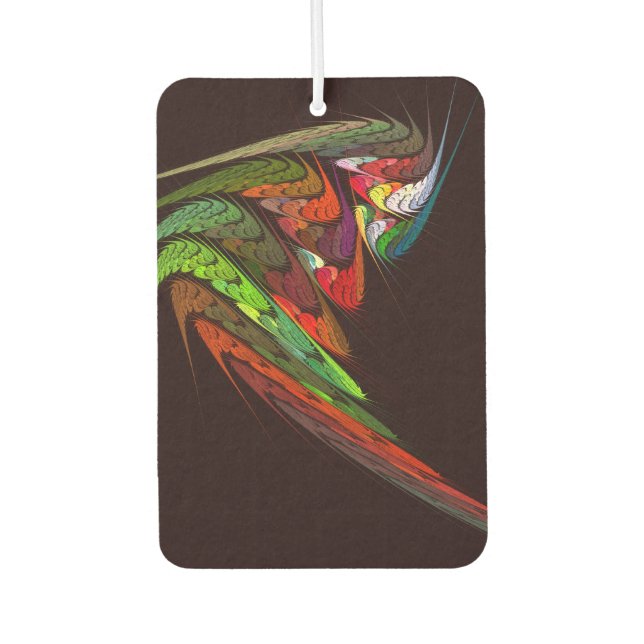 Chameleon Abstract Art Air Freshener (Front)