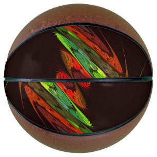 Chameleon Abstract Art Basketball