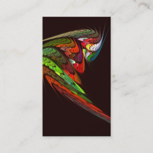 Chameleon Abstract Art Business Card