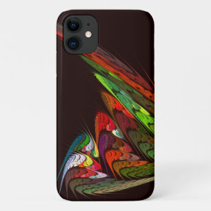 Chameleon Abstract Art iPhone 11 Case