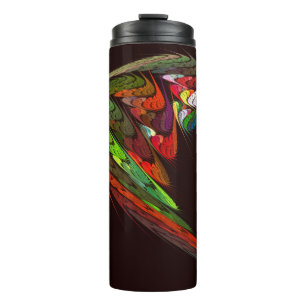 Chameleon Abstract Art Thermal Tumbler