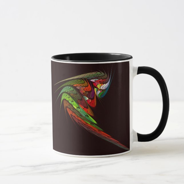 Chameleon Abstract Coffee Mug (Right)