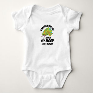 Chameleon - Colours Are Boring Baby Bodysuit