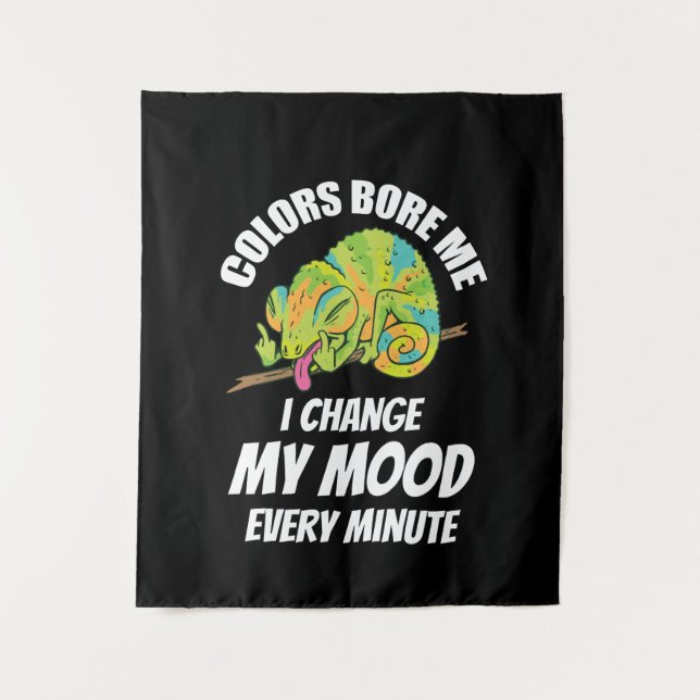 Chameleon - Colours Are Boring Tapestry (Front)