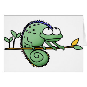 Chameleon Cute Funny