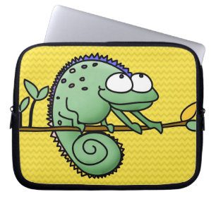 Chameleon Cute Funny Laptop Sleeve