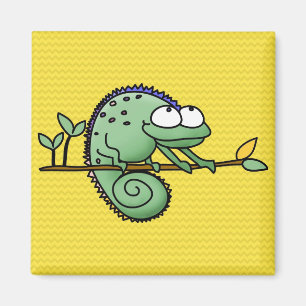 Chameleon Cute Funny  Magnet