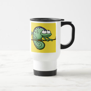 Chameleon Cute Funny Travel Mug