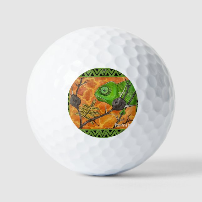 Chameleon Golf Balls (Front)
