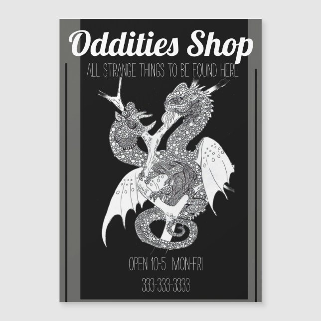 Chameleon Hydra Dragon Oddities (Front)