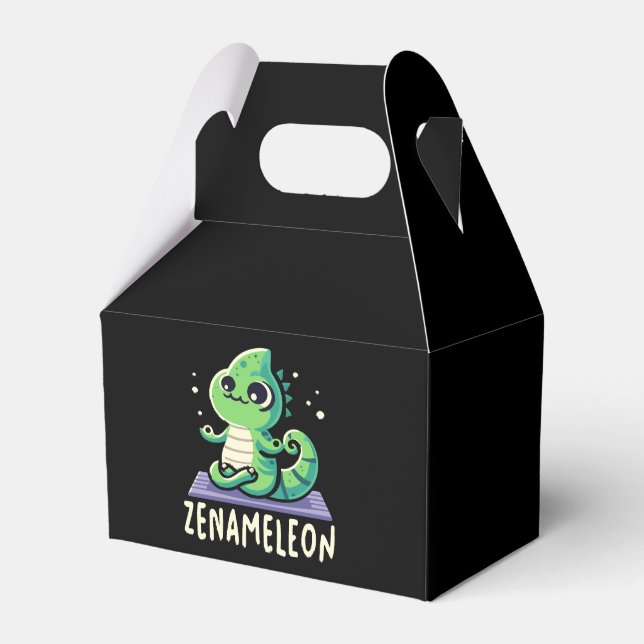 Chameleon Lover Favor Box (Front Side)