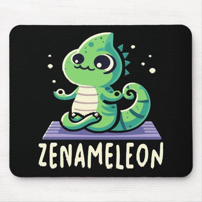 Chameleon Lover Mouse Pad (Front)