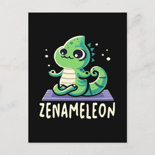 Chameleon Lover Postcard (Front)