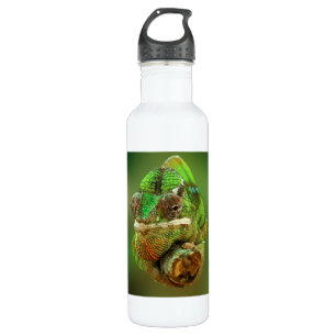 Chameleon Photo 710 Ml Water Bottle