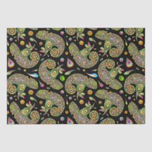 Chameleon Psychedelic Fantasy Tissue Paper