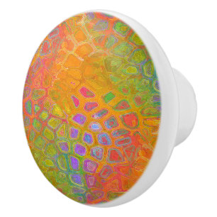 Chameleon Skin Ceramic Knob