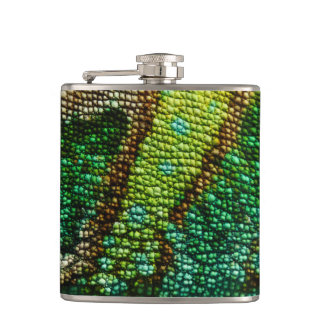 Chameleon Skin Hip Flask