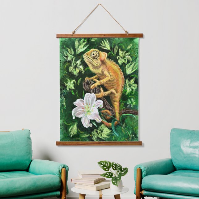 Chameleon Suspendu Tapisserie (Salon)
