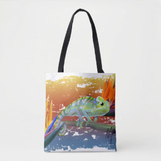 Chameleon  tote bag