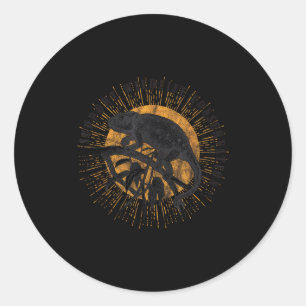 Chameleon Wildlife Conservation Animal Reptile Lov Classic Round Sticker