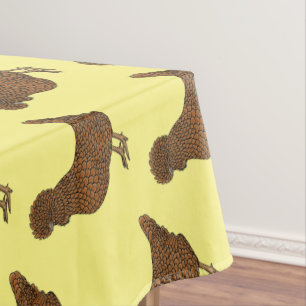 Chamois polish chicken cartoon illustration tablecloth