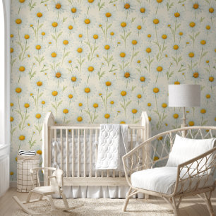 Chamomile Daisies Wallpaper