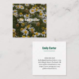 Chamomile Field Florist Business Card