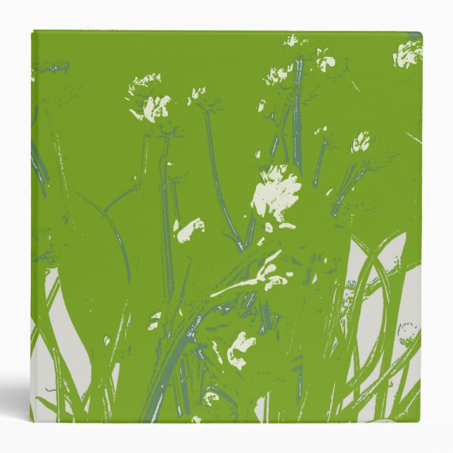 chamomile field green binder (Front)