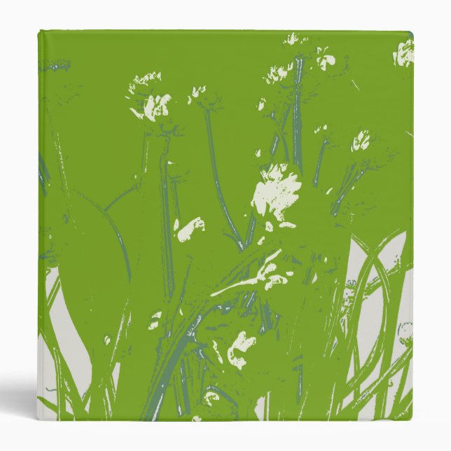 chamomile field green binder (Front)