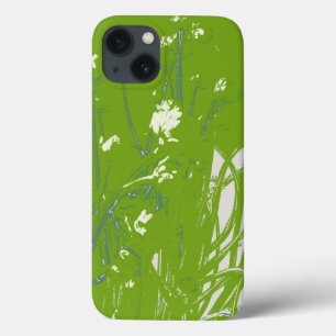 chamomile field green iPhone 13 case