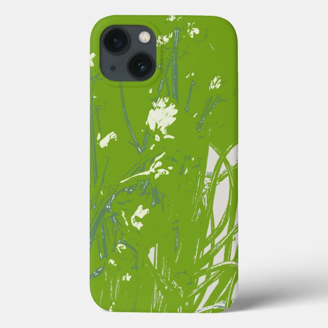 chamomile field green Case-Mate iPhone case (Back)