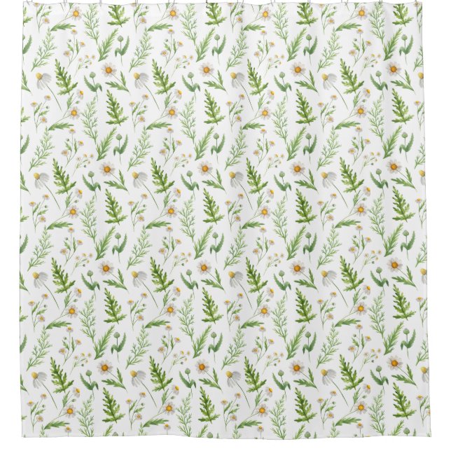 Chamomile Flower Botanical Rustic Pattern  (Front)