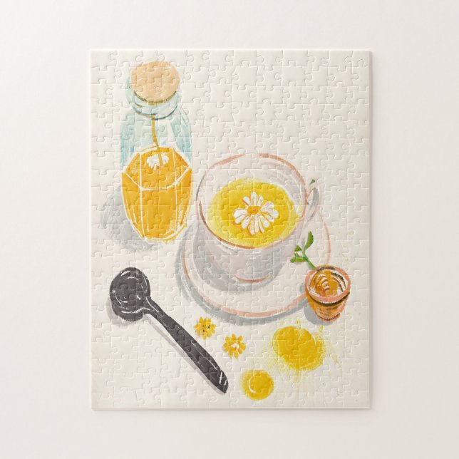 Chamomile & Honey Jigsaw Puzzle (Vertical)