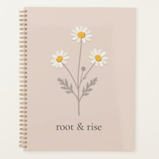 Chamomile Sprig - Shell Pink Planner