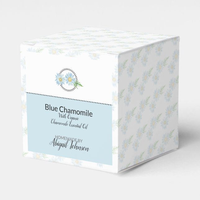 Chamomile Wildflower | Bath & Body Packaging Box (Front Side)